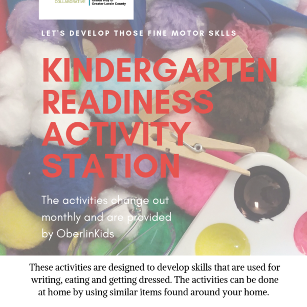 *Postponed* Kindergarten Readiness Activity Station